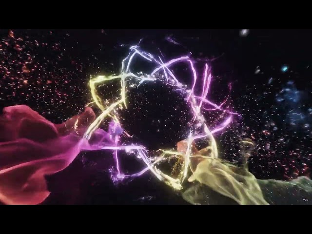 Vibrant Abstract 4K LED Background | Colorful VJ Loop & Dance Visual | Background Bazaar