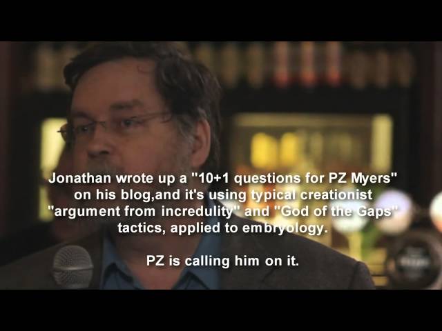 Jonathan M vs. PZ Myers