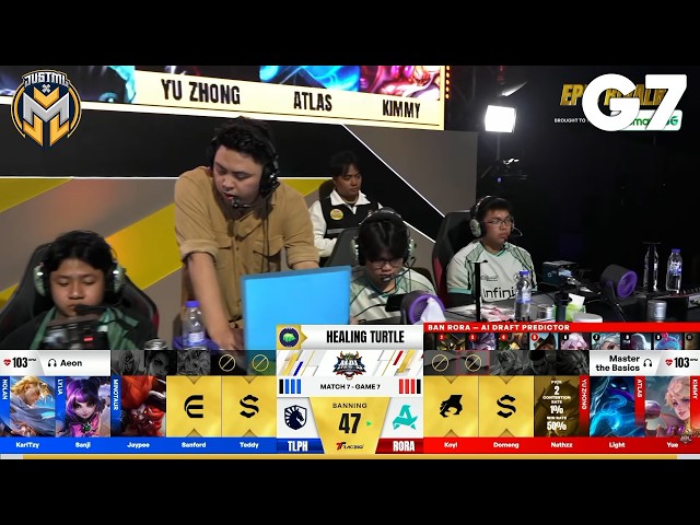 TEAM LIQUID PH vs AURORA PH - Game 7 | MPL PH S18 | PLAYOFFS DAY 4