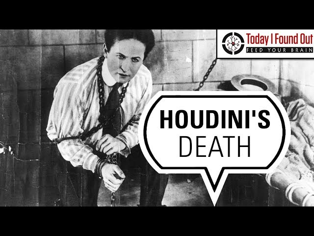 How Did Harry Houdini Actually Die?