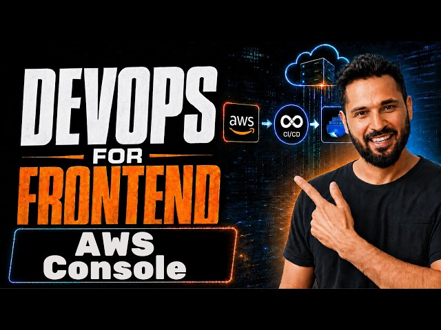 DevOps for Frontend Developers #23 AWS Console | Dashboard, Region & Services