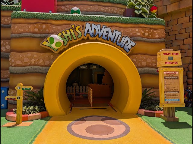Yoshi's Adventure 4K Full Ride POV - Super Nintendo World - Universal Epic Universe