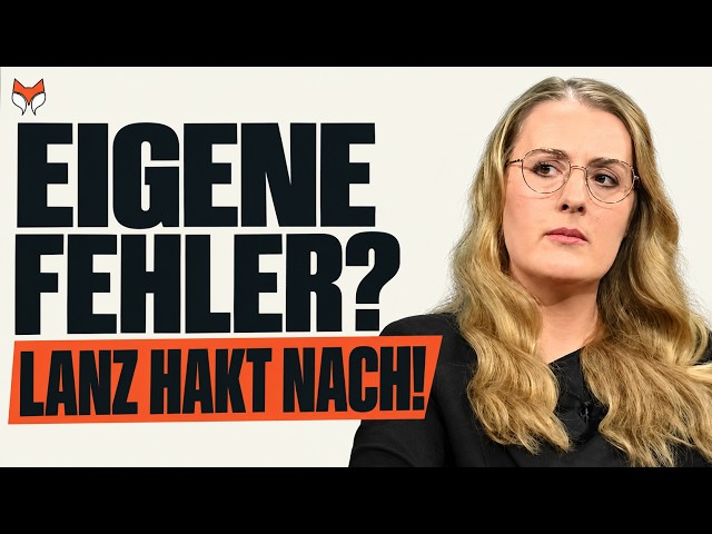 Is the AfD to blame, and are the Greens innocent? Lanz holds a mirror up to Dröge!