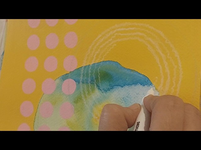 Meditative Painting Process | Mind Map 72 | Art ASMR