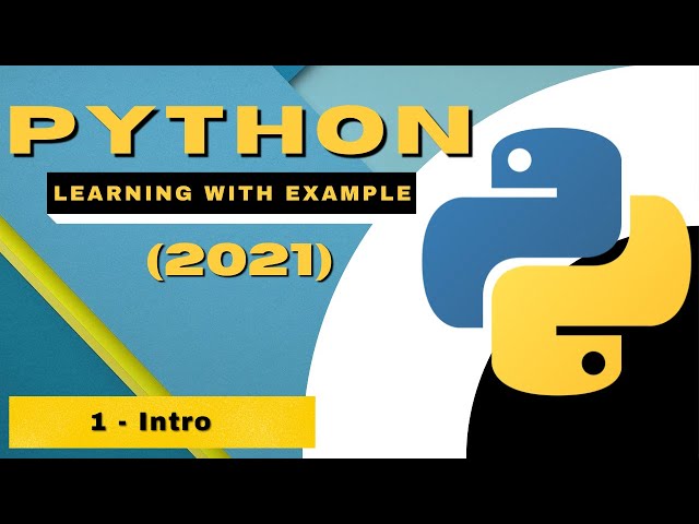 Python Tutorial (2021) | Learning with Example | Part 1