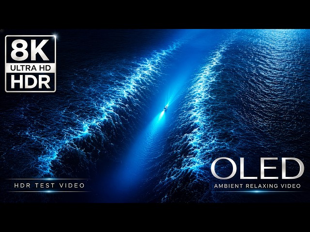 EXTREMELY STUNNING OLED Test Video | 16K HDR 120fps (8K HDR 60fps)