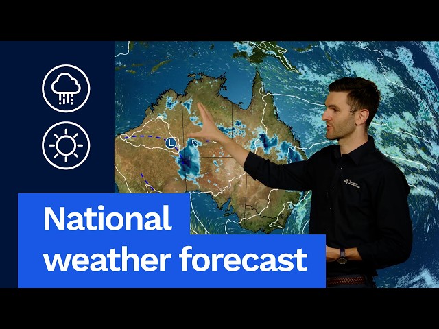 National Weather Forecast: Storms possible for most of Australia on Wednesday