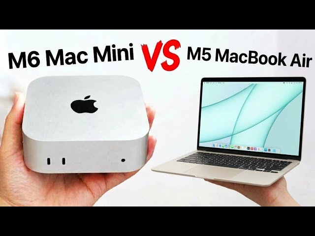 M6 Mac Mini Vs M5 MacBook Air! (Comparison) (Review)