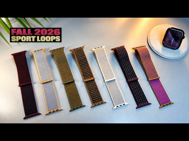 NEW Fall 2026 Apple Watch Sport Loops! ALL 7 COLORS Reviewed (Ultra 4 / Series 12)