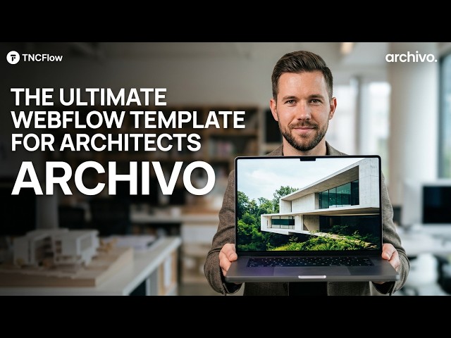 The Ultimate Webflow Template for Architects - Archivo