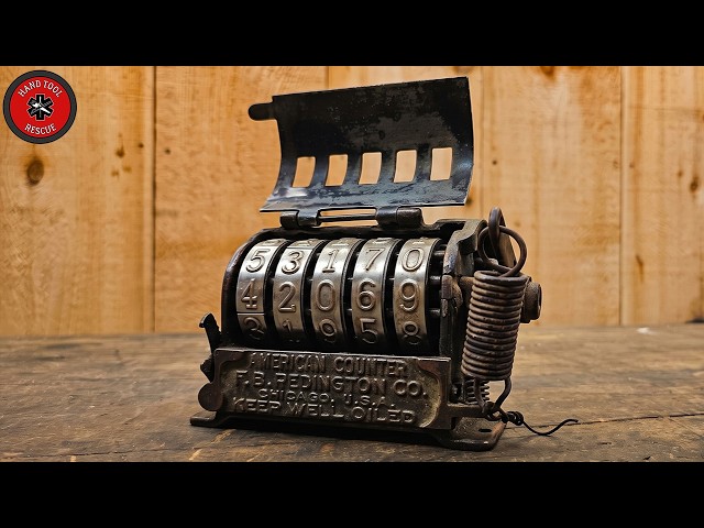 Antique Counting Machine [Restoration]