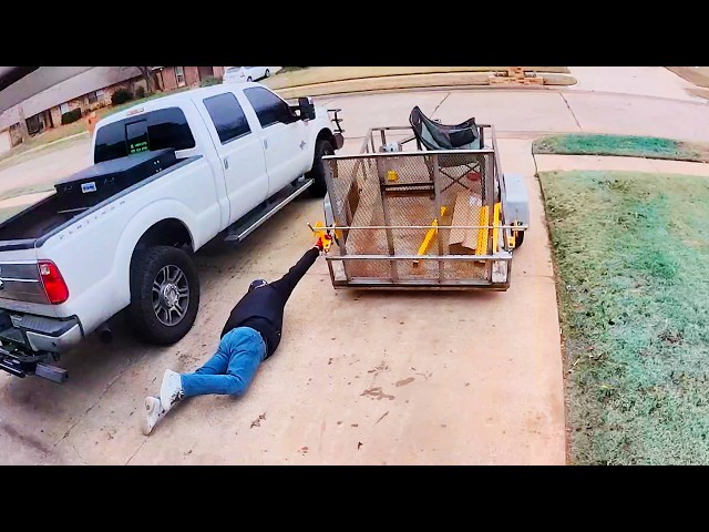 CAUGHT IN 4K! 📹 Unbelievable Security Camera Moments Caught on Camera