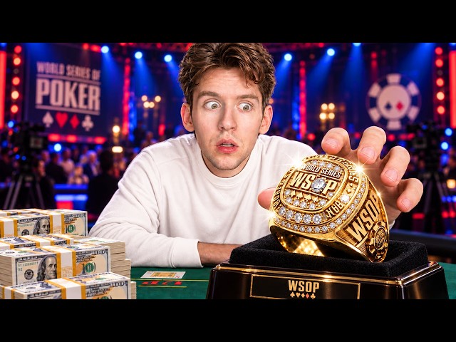 My FIRST World Series Of Poker Ring?!