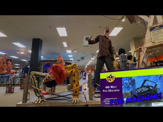 I got a Fog Machine! Spirit Halloween 2026 Santa Rosa Plaza Store Tour #13