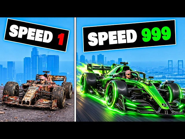 Every Time I Crash, My F1 Car Upgrades in GTA 5