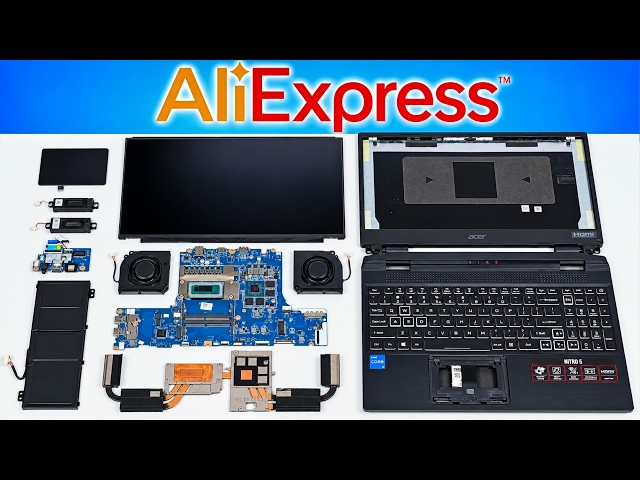 Can You Build a Gaming Laptop From AliExpress Parts!