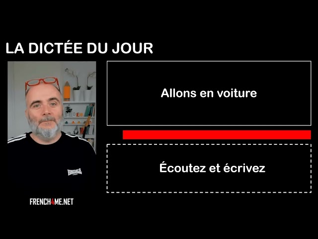 Path to Fluency I Learn French 1 Phrase I Video Exercise I Dictation Exercise and Speak Fluently #2