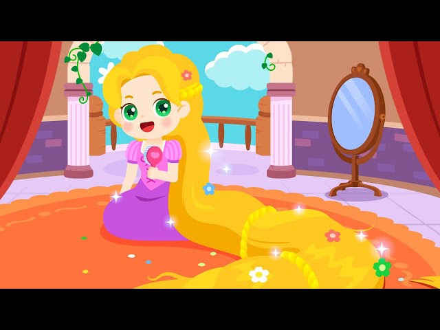 Rapunzel 👸🏼🏰🍳 | Princess Song | Nursery Rhymes | Sing Along | Kids Songs | Lotty Friends
