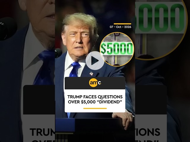 Trump Asked How He’ll Get Congress to Approve $5,000 Dividend