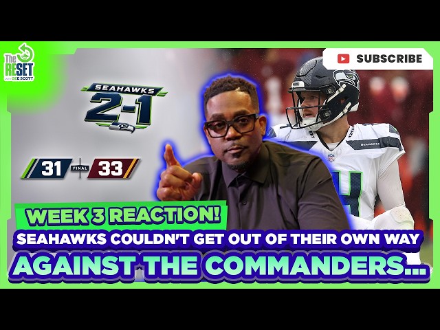 WHY COULDN'T THE SEAHAWKS GET OUT OF THEIR OWN WAY AGAINST THE COMMANDERS?