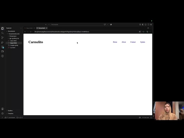 Day 2: Learning HTML & CSS |My Web Development Journey 