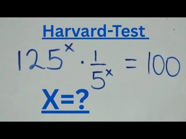Find the value of x in this nice Algebra equation | Math Olympiad Mathematics 