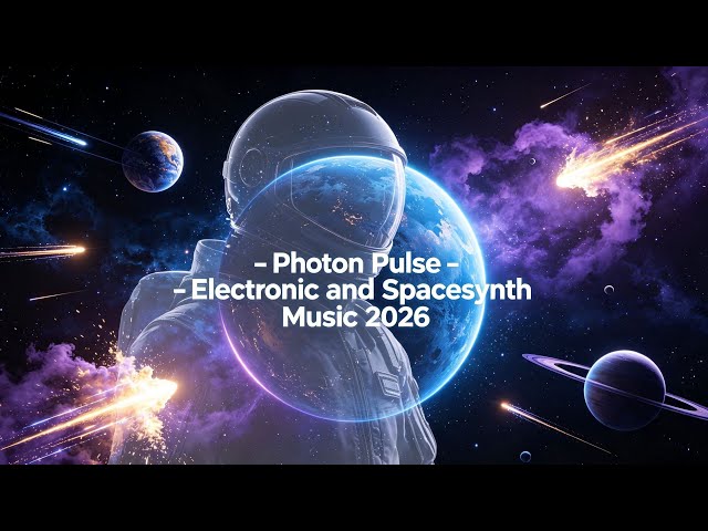 🎼🌌Photon Pulse - Electronic and Spacesynth Music 2026
