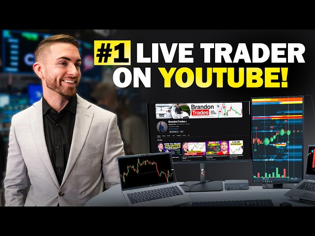 Live Futures Trading: NQ Order Flow Session | BrandonTrades