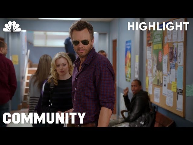 Look At His Shadow! - Community (Episode Highlight)