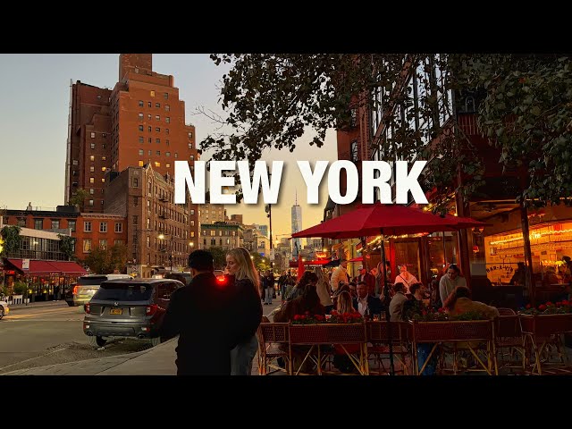 New York City 4K LIVE Manhattan on Sunday Evening (October 18, 2026)
