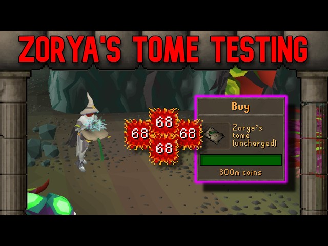NEW BIS SPEC WEAPON? - Zorya's Tome Testing OSRS