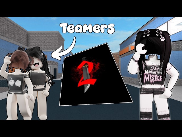 Beating WALL GLITCHING TEAMERS in MM2🤢