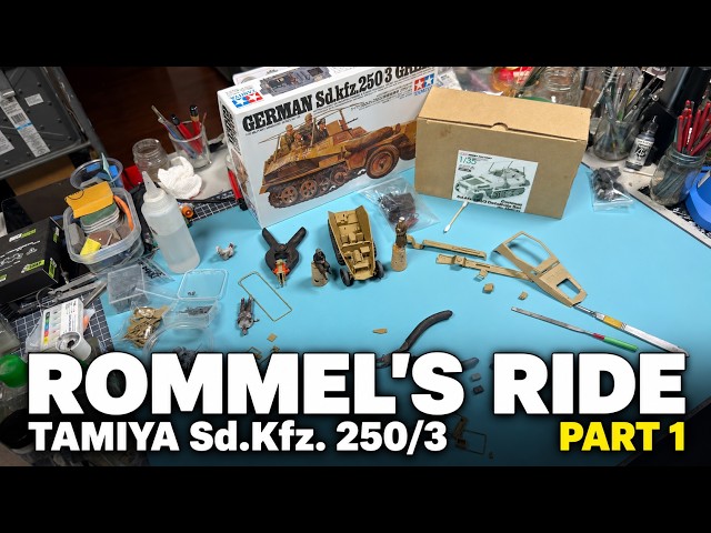 Small Half-Track, Big Plans! | Rommel’s Ride Part 1