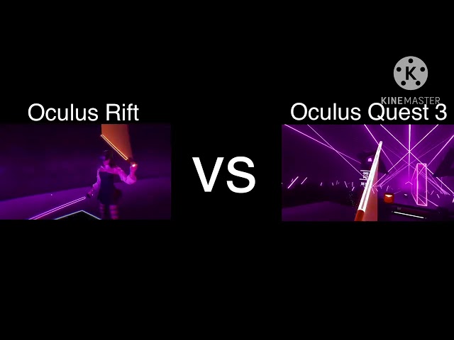 Oculus Rift vs Oculus Quest 3 KDA Pop-star Beat Saber | Easy Next Normal soon