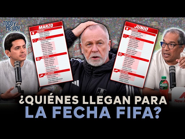 😱 Who will make Mano Menezes' new roster for the Peruvian National Team? #TocoYMeVoy