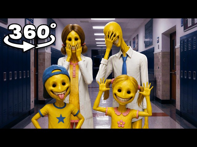360° Verity’s Family First Day at School | Went VERY Wrong! (VR 360 4K Video)