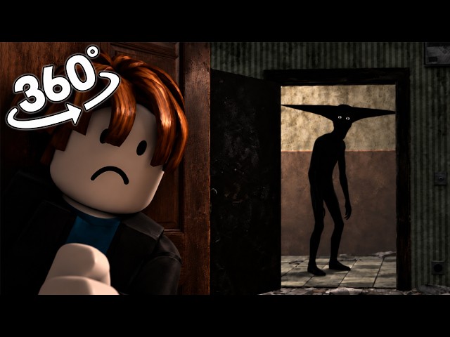 Roblox Monochrome Is CHASING YOU! 😱 | Scary VR 360° Experience