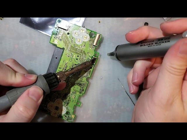 DS Lite Reshell and USB C Charge Mod