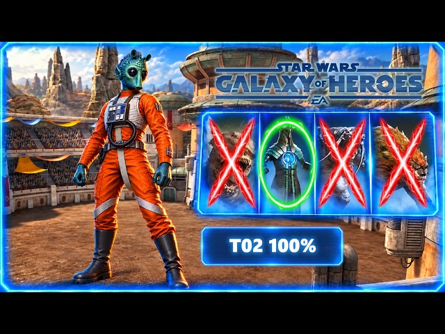 SWGoH: Coliseum Zeffo Tomb Guardian T02 100% | New Republic