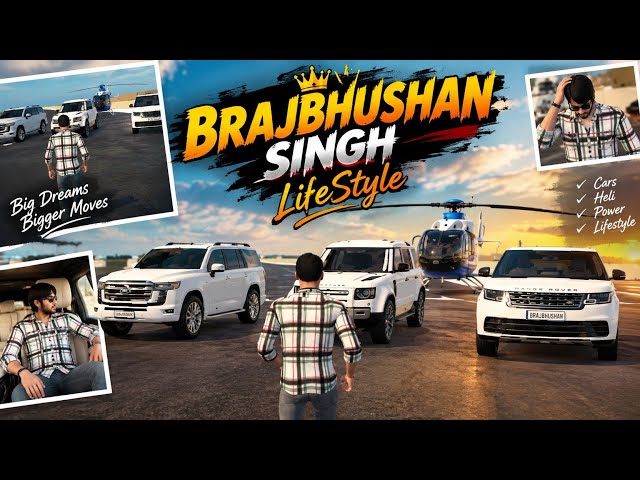 Indian most Popular Politician brajbhushan singh life style 😱 neta ji 