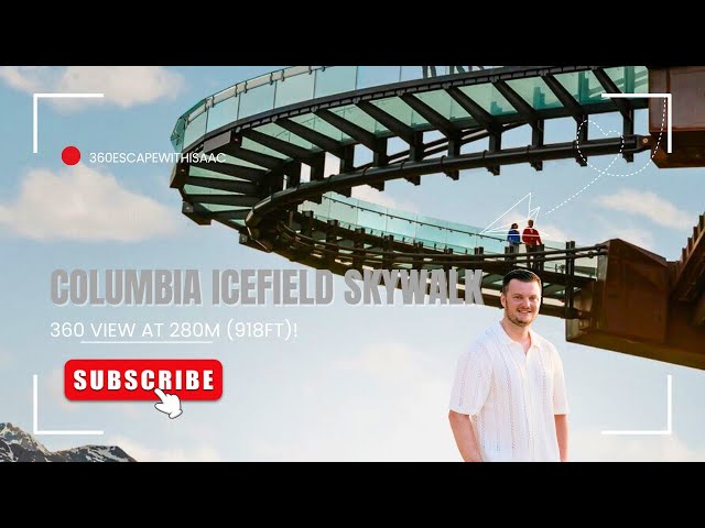 360° POV Walk on the Columbia Icefield Skywalk – Canada’s Most Thrilling Glacier View