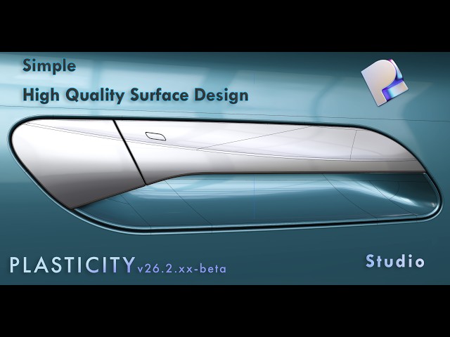 Plasticity | Simple High Quality Surface Design 2 | Cupra Door Handle |  Breakdown