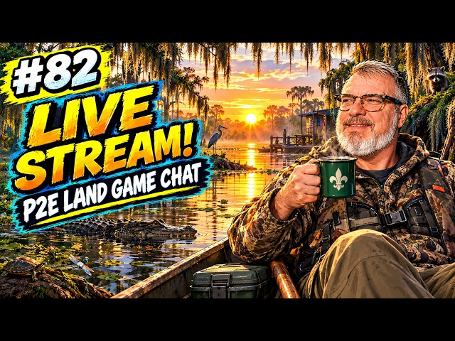 Let’s Talk Play-to-Earn Land Games LIVE #82 Earnings, Tips & Progress #livestreams