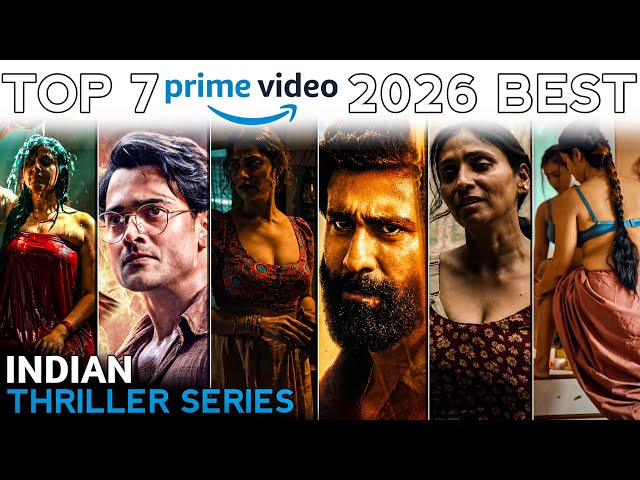 Top 7 Prime Video Thriller Web Series 2026 🔥 | Best Thriller Series on Prime Video | Must Watch