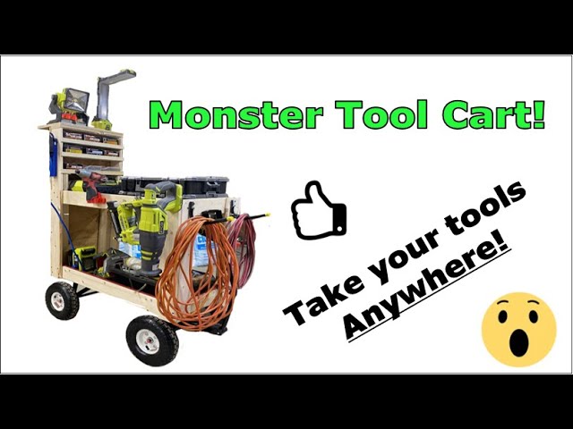 Harbor Freight Monster Tool Cart! [All Terrain!]