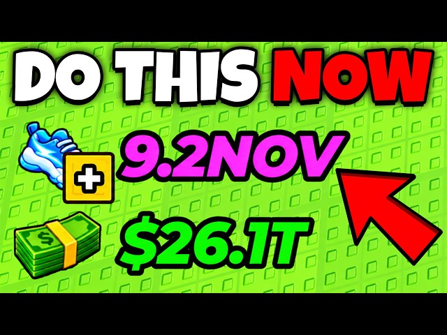 *UPDATE* FASTEST METHOD To Get SPEED In Steal An Egg! (Roblox)