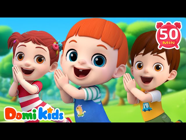 A Ram Sam Sam Dance Fun with Domi!! | Dance Song | Nursery Rhymes | Domi Kids