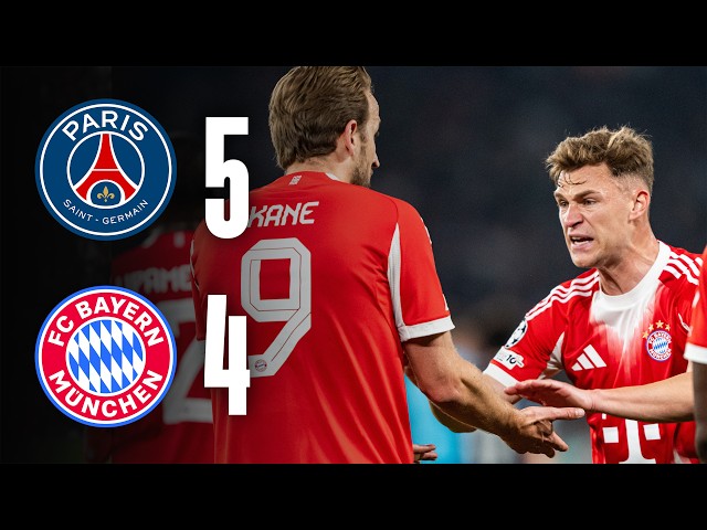 Crazy nine-goal thriller in Paris! | PSG - FC Bayern | Champions League Highlights 🏆