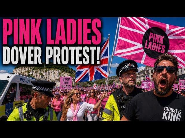 Dover Protest: Pink Ladies Take to the Streets 
