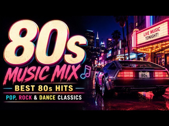 80s Music Mix 🎶 | Best 80s Hits — Pop, Rock & Dance Classics | Journey, a-ha, AC/DC, Michael Jackson
